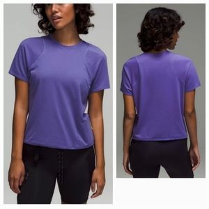 Lululemon cinch hem hiking tee 4